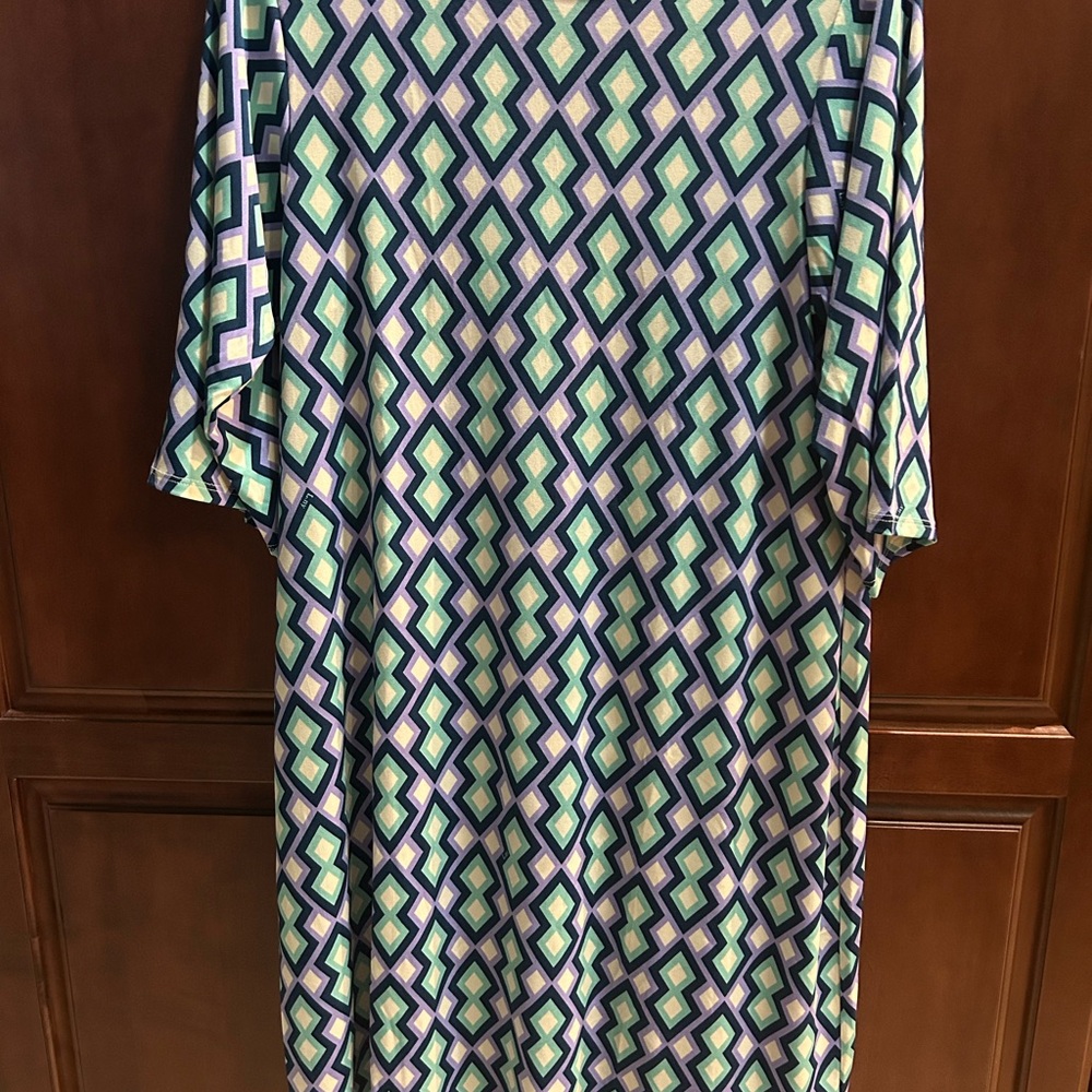 Geometric Patterned Dress
